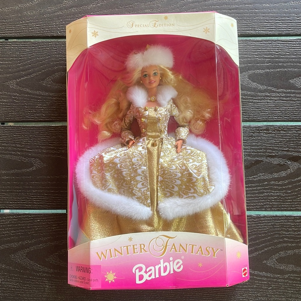 COPY - NRFB Winter Fantasy Barbie Doll ❄️☃️
